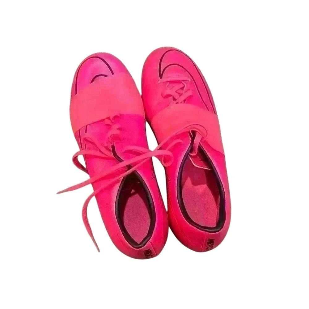 Nike Mercurial Victory V FG 651632-660 Pink boots Cleats mens Football/Soccers